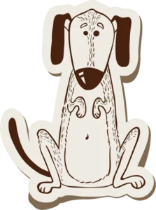 Cartoon dog 7